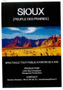 spectacle "SIOUX" cycle 3 @ salle Kraft